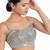 women's georgette padded back open sleeveless saree blouse