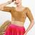 women's shimmer padded front open elbow-sleeves saree blouse