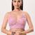 women's sequence padded back-open sleeveless saree blouse