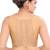 women's cotton silk blend  padded back open sleeveless saree blouse