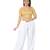 women's silk blend  padded back open elbow-sleeves saree blouse