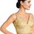 women's tissue padded back open sleeveless saree blouse