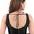 women's mulbury silk blend  padded back open sleeveless saree blouse
