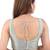 women's mulbury silk blend  padded back open sleeveless saree blouse