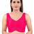 women's mulbury silk blend  padded back open sleeveless saree blouse