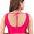 women's mulbury silk blend  padded back open sleeveless saree blouse