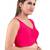 women's mulbury silk blend  padded back open sleeveless saree blouse