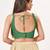 women's silk blend  padded back open sleeveless saree blouse