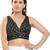 women's velvet padded back open short-sleeves saree blouse
