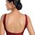 women's dupion silk blend  padded back open sleeveless saree blouse