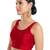women's dupion silk blend  padded back open sleeveless saree blouse