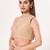 women's net padded back open sleeveless saree blouse