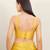 women's mulbury silk blend  padded back open sleeveless saree blouse