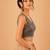 women's brocade padded back open sleeveless saree blouse