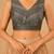 women's brocade padded back open sleeveless saree blouse