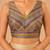 women's brocade padded back open sleeveless saree blouse