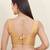 women's tissue padded back open sleeveless saree blouse
