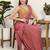 women's tissue padded back open sleeveless saree blouse
