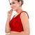 women's velvet padded back open sleeveless saree blouse