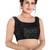 women's net padded back open sleeveless saree blouse