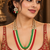 Pearl Beaded Multi Layer Kundan Necklace Set for Women