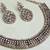 Multicolor color yellow gold plating festive wear designer necklace set