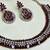 Multicolor color yellow gold plating festive wear designer necklace set