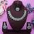 multicolor yellow gold plating festive wear designer necklace set