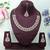 Multicolor color yellow gold plating festive wear designer necklace set