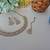 Multicolor color yellow gold plating festive wear designer necklace set