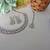 White color yellow gold plating festive wear designer necklace set