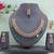 Green color rhodium plating festive wear designer necklace set