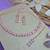 Pink color rhodium plating festive wear designer necklace set