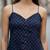 Blue cotton printed top for women