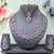 Purple color yellow gold plating festive wear designer necklace set