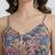Multicolor cotton printed top for women