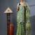 green ethnic motifs silk cotton handloom jamdani saree