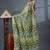 green ethnic motifs silk cotton handloom jamdani saree
