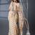 cream woven design silk cotton handloom jamdani saree