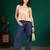 multicolor cotton printed top for women