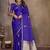 navy_blue ethnic motifs zari silk blend banarasi saree