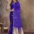 navy_blue ethnic motifs zari silk blend banarasi saree