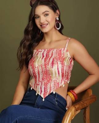 multicolor cotton printed top for women 2