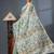 sea_green ethnic motifs silk cotton handloom jamdani saree