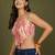 multicolor cotton printed top for women