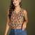 multicolor cotton printed top for women