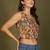 multicolor cotton printed top for women