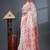 white ethnic motifs silk cotton handloom jamdani saree