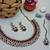 Multicolor color yellow gold plating festive wear designer necklace set