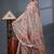cream woven design silk cotton handloom jamdani saree